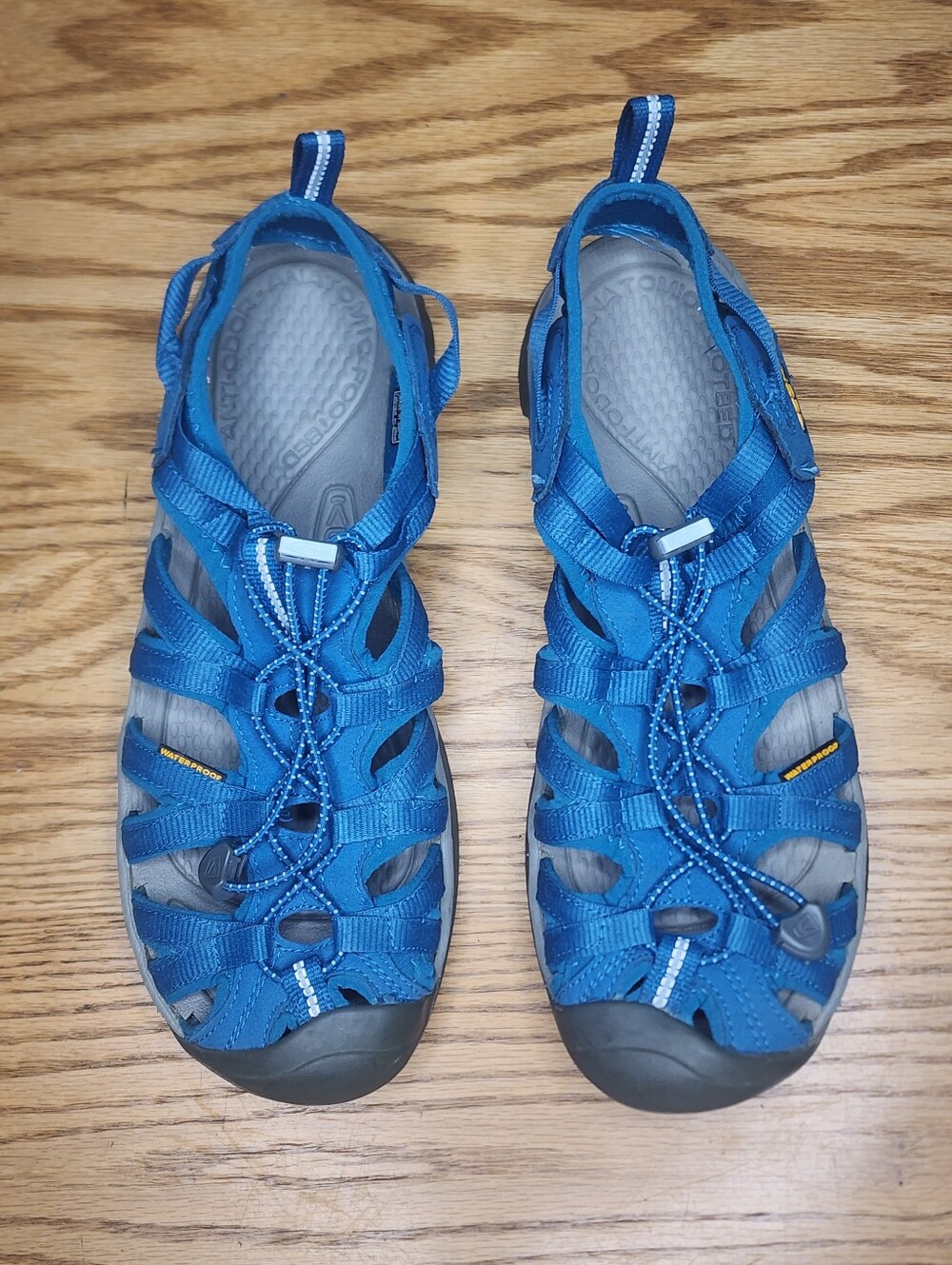 KEEN Womens Blue Closed-Toe Active Sandals Size 11 Like New - Picture 5 of 14